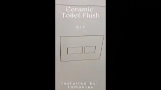 Ceramic Toilet Flush Button Replacement&ndash; How to Install (DIY Tutorial)