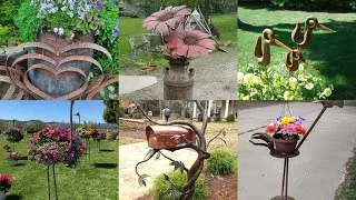 Metal Welding Sculpture garden art#3 | Welding Sculpture Crafts and Design decor ideas