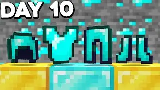 i tried speedrunning for op diamond loot in hardcore minecraft... (#10)