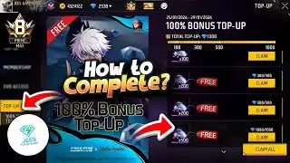 HOW TO COMPLETE DOUBLE DIMOND TOP UP EVENT| FREE FIRE NEW EVENT| FF NEW EVENT TODAY| FREE FIRE MAX