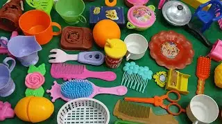 Satisfying with unboxing #colr full miniature barbie kitty kitchen sofa set toys #asmr #video 😍 