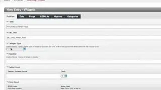 5.1 Creating Widgets: Twitter Feed