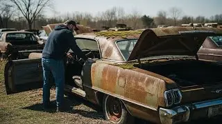 Ultimate Car Restoration ASMR Transformation: 1960s Classic Sedan