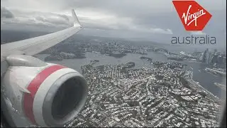 STUNNING SYDNEY VIEWS in ECONOMY X | Virgin Australia | Sunshine Coast - Sydney | Trip Report