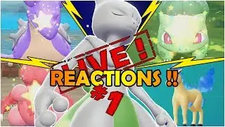 REACTIONS #1 - SHINY MEWTWO & BIEN D'AUTRES SUR POKEMON LET'S GO SWITCH !!
