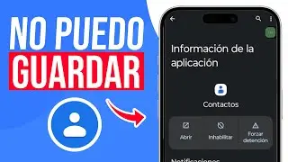 NO PUEDO GUARDAR CONTACTOS en mi CELULAR (SOLUCION!)
