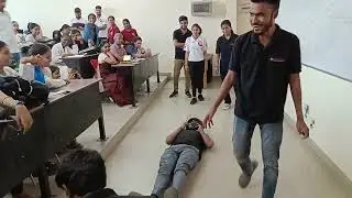 performing BLS for awareness#galgotiauniversity #bls #blshort #galgotias