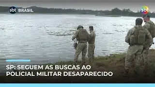 PM desaparece ap&oacute;s discuss&atilde;o em bar; carro &eacute; encontrado queimado em SP | #SBTBrasil