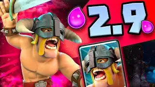 This NEW Elite Barbarian CYCLE DECK is AMAZING!! Clash Royale E Barb Rush!