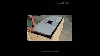 Mini Desktop Plastic Injection Machine 220 V - 2 KW 75 Gram 32 Tons Hexagon ES 7532 H Box Openıng