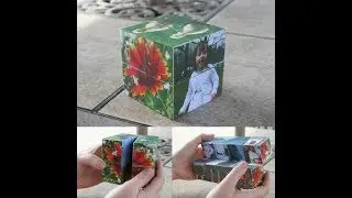 Magic Photo cube  tutorial DIY