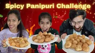 Panipuri puri spicy challenge🌶️🔥🔥 #shortsfeed #viral #challenge #golgappa #panipuri #trending #yt