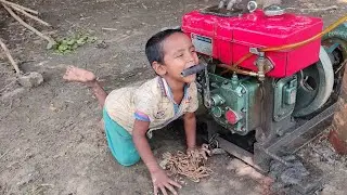 New J.D X machines shallow machine starting idea - Amazing machine start