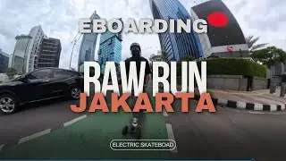 RAW RUN EBOARDING JAKARTA | ZUBOARD | Electric Skateboard