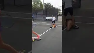 KOZLOV Miami tennis Academy. 2018.june. SUMMER  camp.#1 drill for kids. Open stands turn hips.