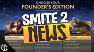 HUGE SMITE 2 NEWS FOUNDERS PACK W/ SKINS