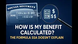 How Is My Social Security Benefit Amount Calculated? - The Formula SSA Doesn't Clearly Explain