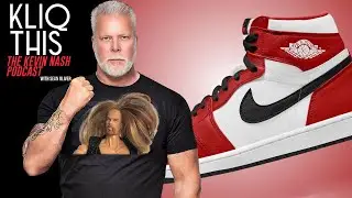 Kevin Nash on Air Jordans