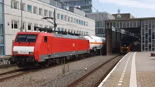 DBC 189 028 komt door Eindhoven Centraal