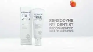 Sensodyne True White, Specialist whitening for sensitive teeth.