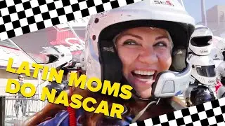 Mexican Moms Do A NASCAR Ride Along For The First Time
