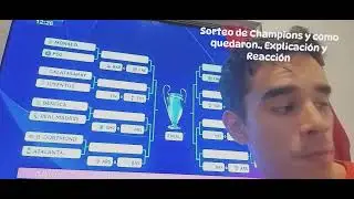 Sorteo Playoffs.📝🤔👊🌐📑✅🆕🎯🗞️😉⚽🔚🏆1️⃣6️⃣ Reacci&oacute;n y explicaci&oacute;n 