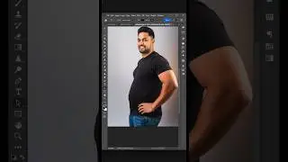 How To Adjust Body Shape In #photoshop