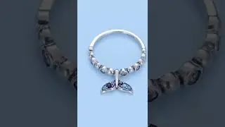 Sterling Silver Mermaid Ring #jewelry#fashion #mermaid  #handmade