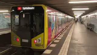 U-Bahn Berlin - Der Bahnhof Ernst-Reuter-Platz