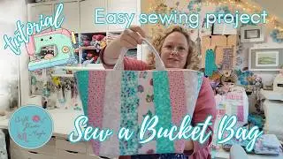 Bucket Bag Sewing Tutorial