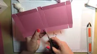 Simple Sundays   Pizza style box for 3x3 cards using Daisy Lane
