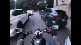 Suzuki GZ250 New York City Highway run