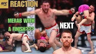 UFC 316: Dvalishvili vs O'Malley 2 REACTION!! Merab ENDS THE SUGA SHOW.. Kevin Holland focused?