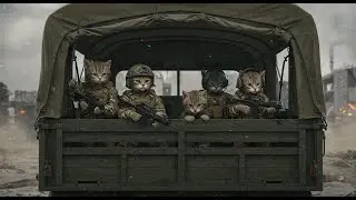 Cat Special Forces: Mission Complete #cat #cats #war #cute