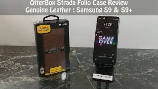 Otterbox Strada Case Review : Samsung Galaxy S9 S9+ Brown Genuine leather