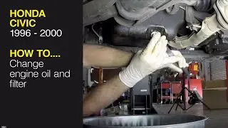 Honda Civic (1996 - 2000) - How to change the oil filter - Haynes Manuals