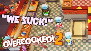 Kitchen Nightmares! | Overcooked 2 Funny Moments (w/ Goat & Lando)