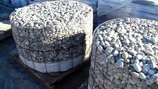 Mexican Beach Pebbles Buff Colored Small