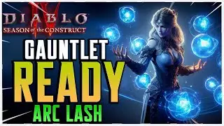 INFINITE TELEPORT ARC LASH SORCERER GAUNTLET BUILD GUIDE Diablo 4 Season 3!