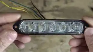 Трехцветный маяк MicroStar от DLITMC (крупный план)