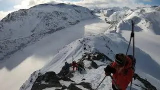 Rando over Besseggen - februar 2021