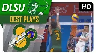 UAAP 80 MV: Raymark Woo reaches up high for the perfect down the line hit! | DLSU | Best Plays