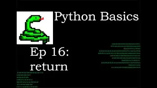Python Basics Functions with return