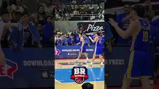 Rome Dela rosa with the tough finish plus the foul! The crowd erupts! #BasketballRepublic #pbasolid