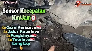 Sensor Kecepatan Km/Jam Motor Supra X 125,Karisma,Kirana👍