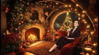 🌲🔥 Fireside Winter Cabin & 1940s Jazz &ndash; Warm Cozy Jazz Ambience
