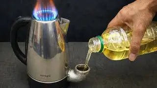 Millions Don’t Know This ! FREE Winter Heat With a Simple Tin Stove 🔥