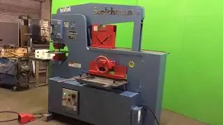 SCOTCHMAN 12012-24M HYDRAULIC IRONWORKER 120 Ton