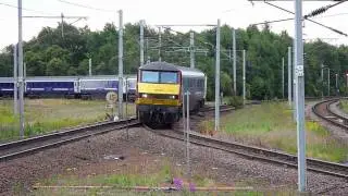 90026 Caledonian Sleeper at Carstairs