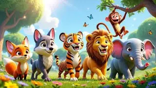 The Forest Friends Grand Adventure | Fun 3D Cartoon Animals Story for Kids#viralvideo 